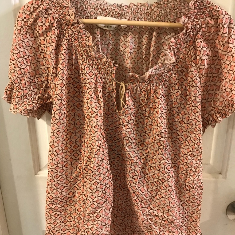 Boho chic peasant blouse